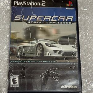 Supercar Street Challenge Sony PlayStation 2 Tested & Working | Complete CIB